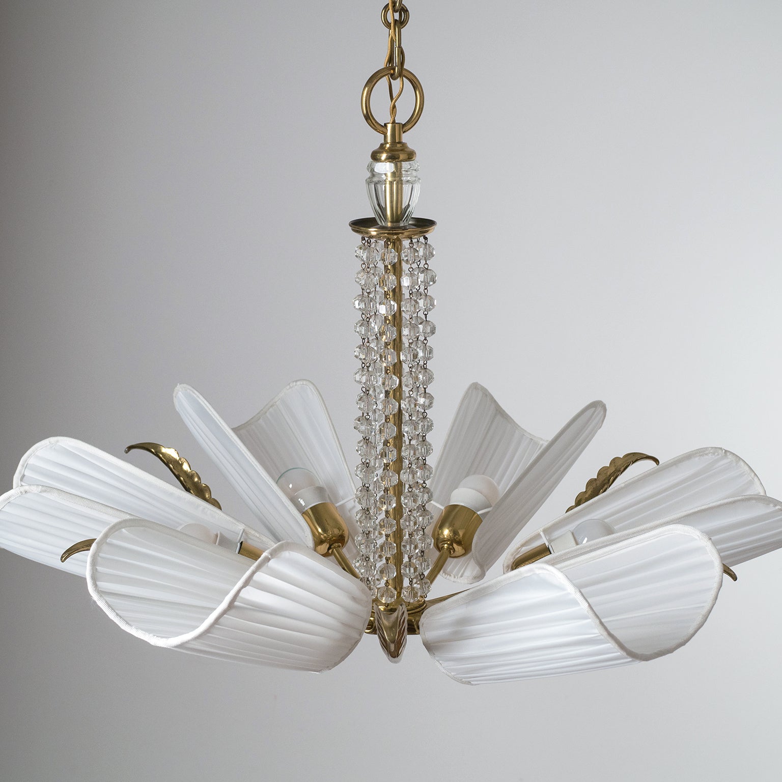 Freyza | Arsole Fabric Crystal Fabric Crystal Chandelier – Dining Room Living Room