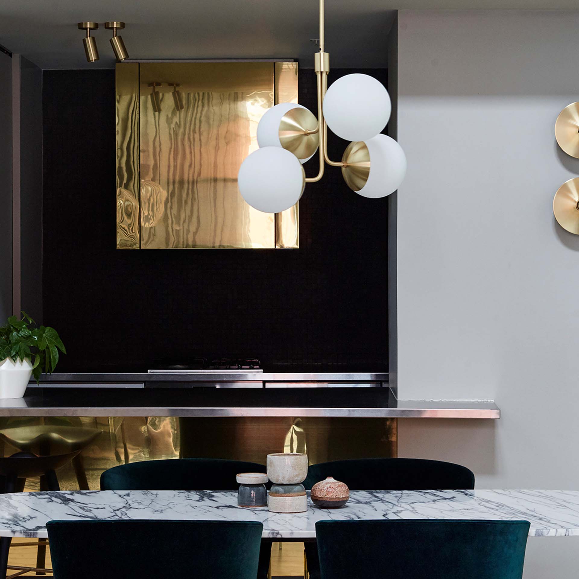 Freyza | Uzorus Art Bouquet Glass Chandelier – Dining Room Living Room