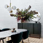 Freyza | Uzorus Art Bouquet Glass Chandelier – Dining Room Living Room