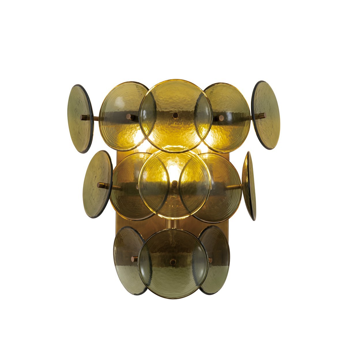 Freyza | Applique murale Aurora en verre – Luminaire mural vintage pour chambre et couloir