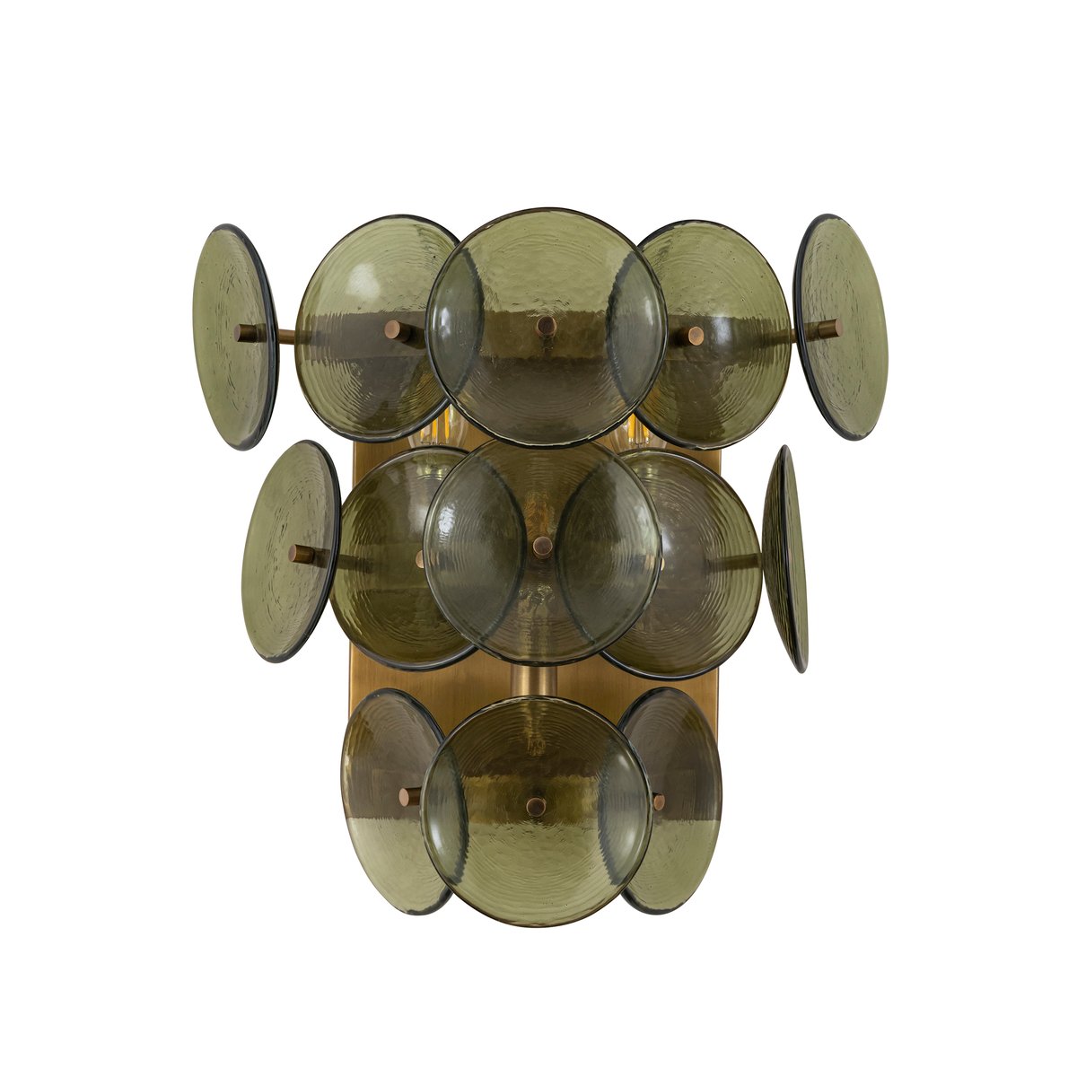 Freyza | Applique murale Aurora en verre – Luminaire mural vintage pour chambre et couloir