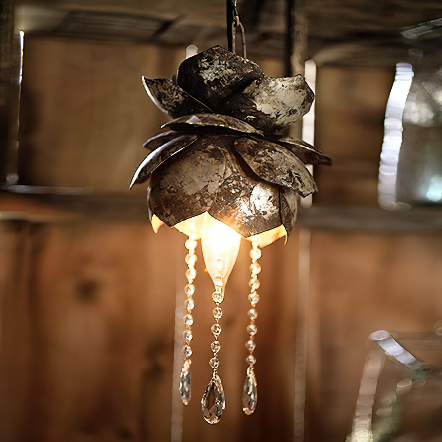 Freyza | Evareth Crystal Pendant Crystal Pendant Light – Kitchen Dining Room