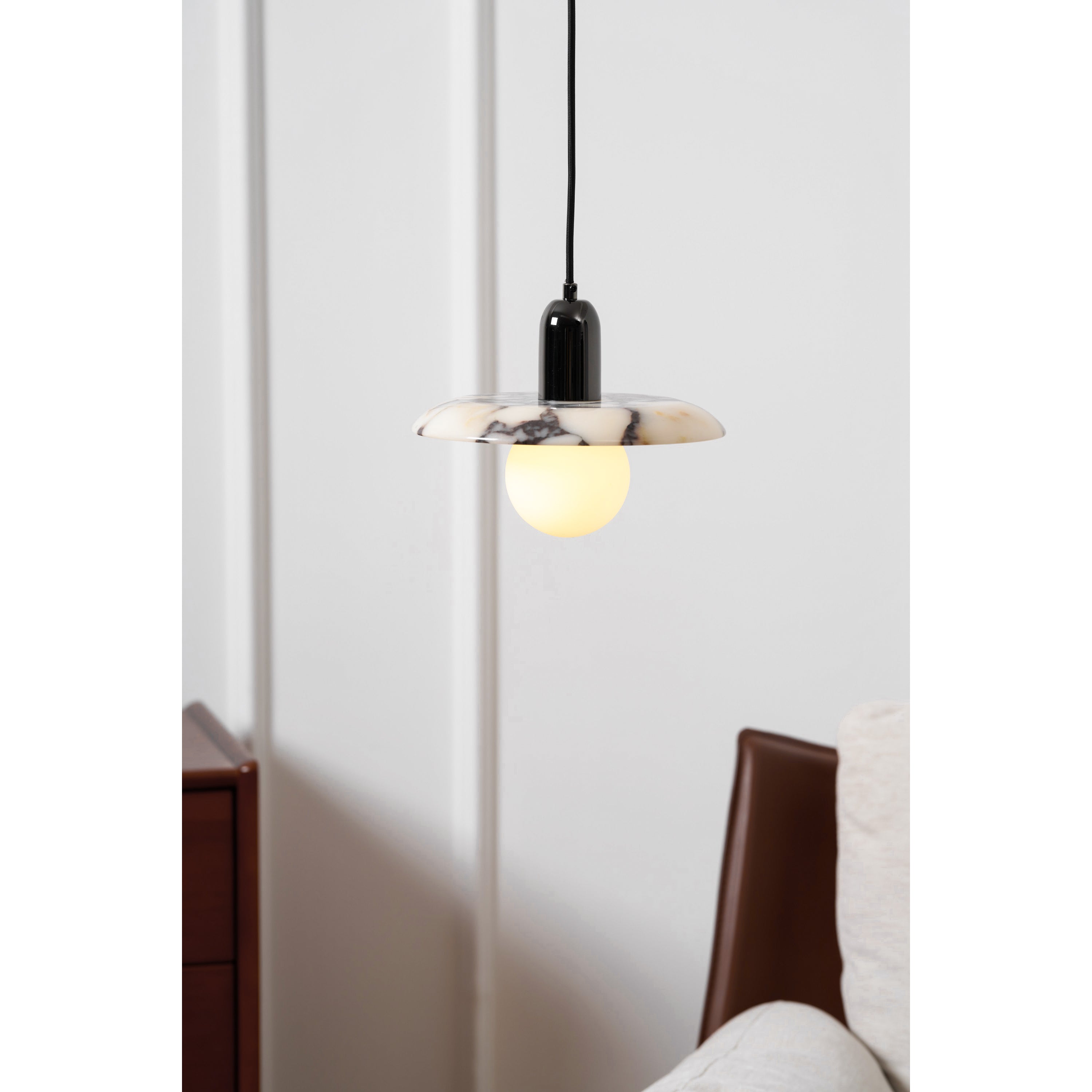Freyza | Suspension en marbre Ulcaran – Luminaire suspendu en marbre pour cuisine et salle à manger