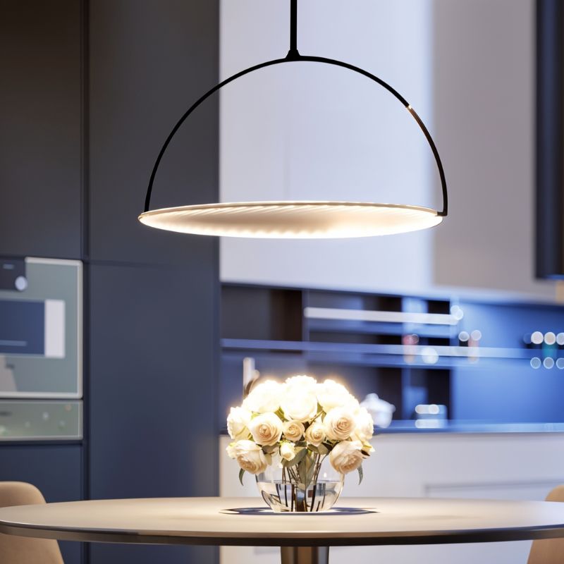 Freyza - LuceSphere | Stylish Modern LED Chandelier with Kaleidoscope Light Effects