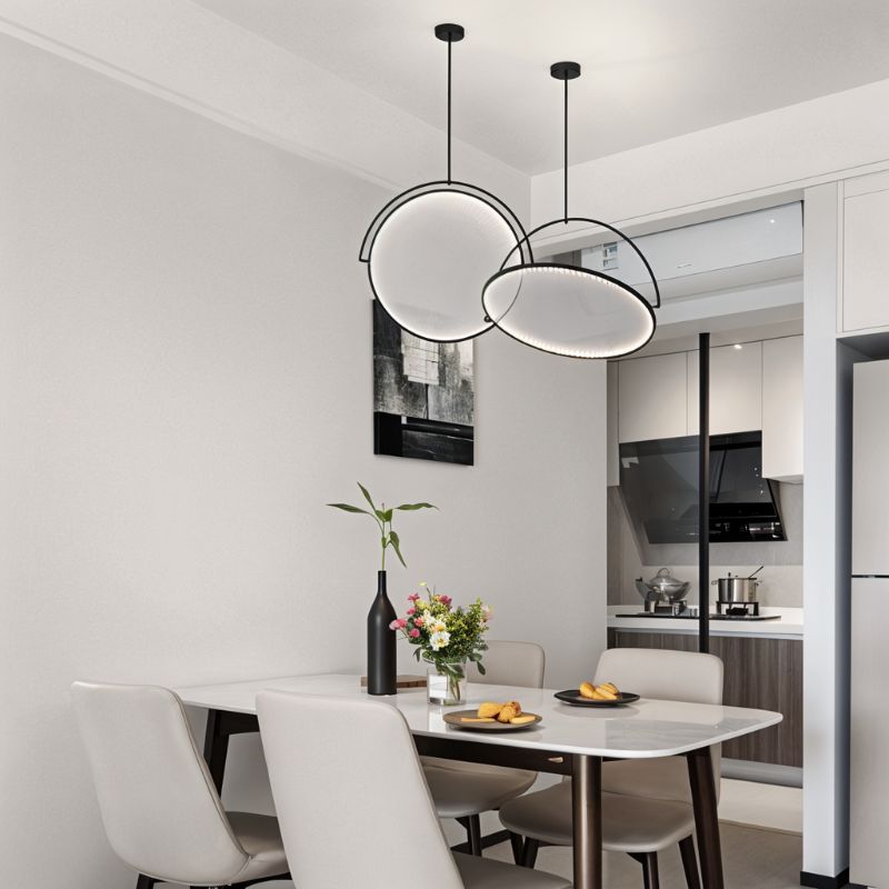 Freyza - LuceSphere | Stylish Modern LED Chandelier with Kaleidoscope Light Effects