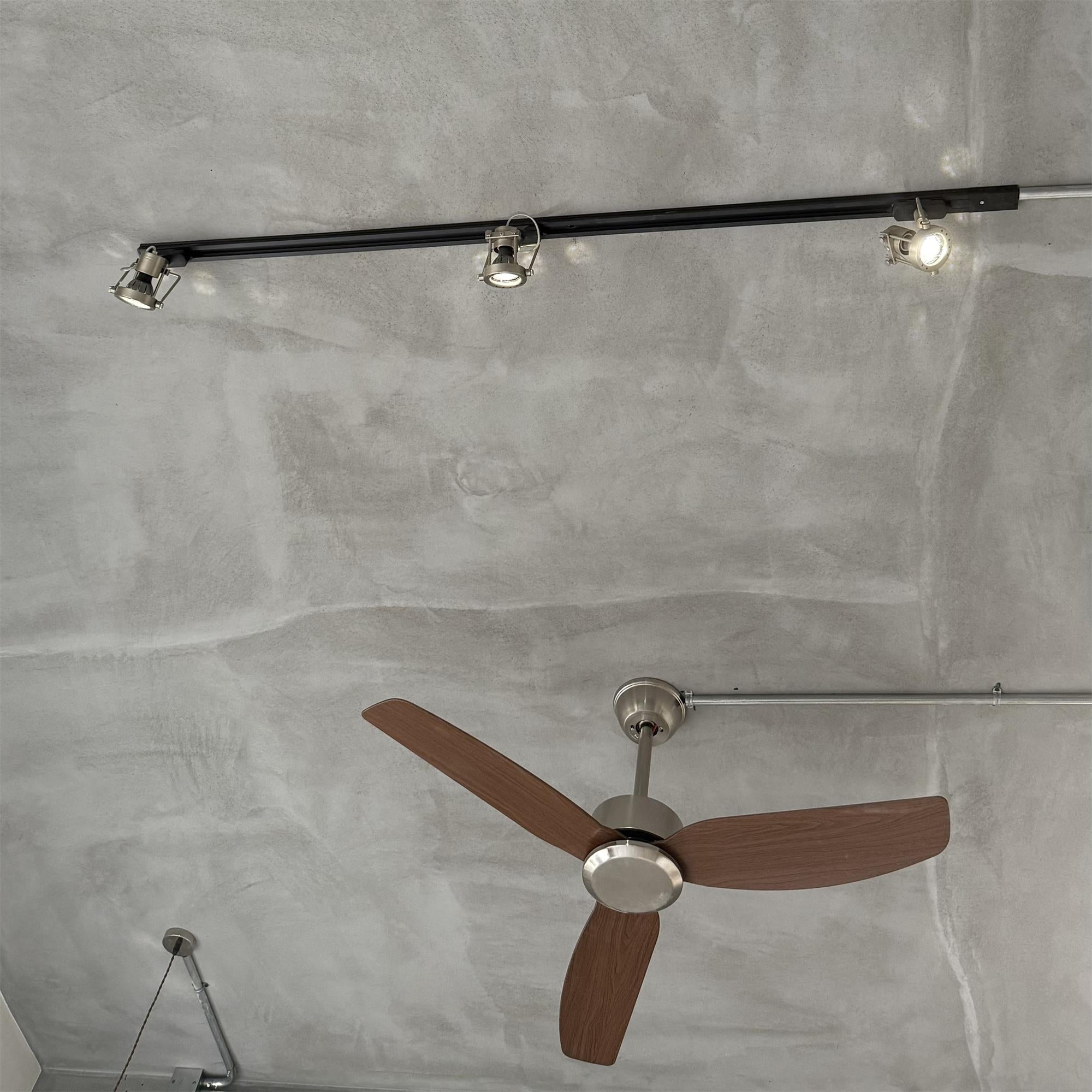 Freyza | Ivelor Vintage Industrial Glass Ceiling Light – Industrial Bedroom Living Room