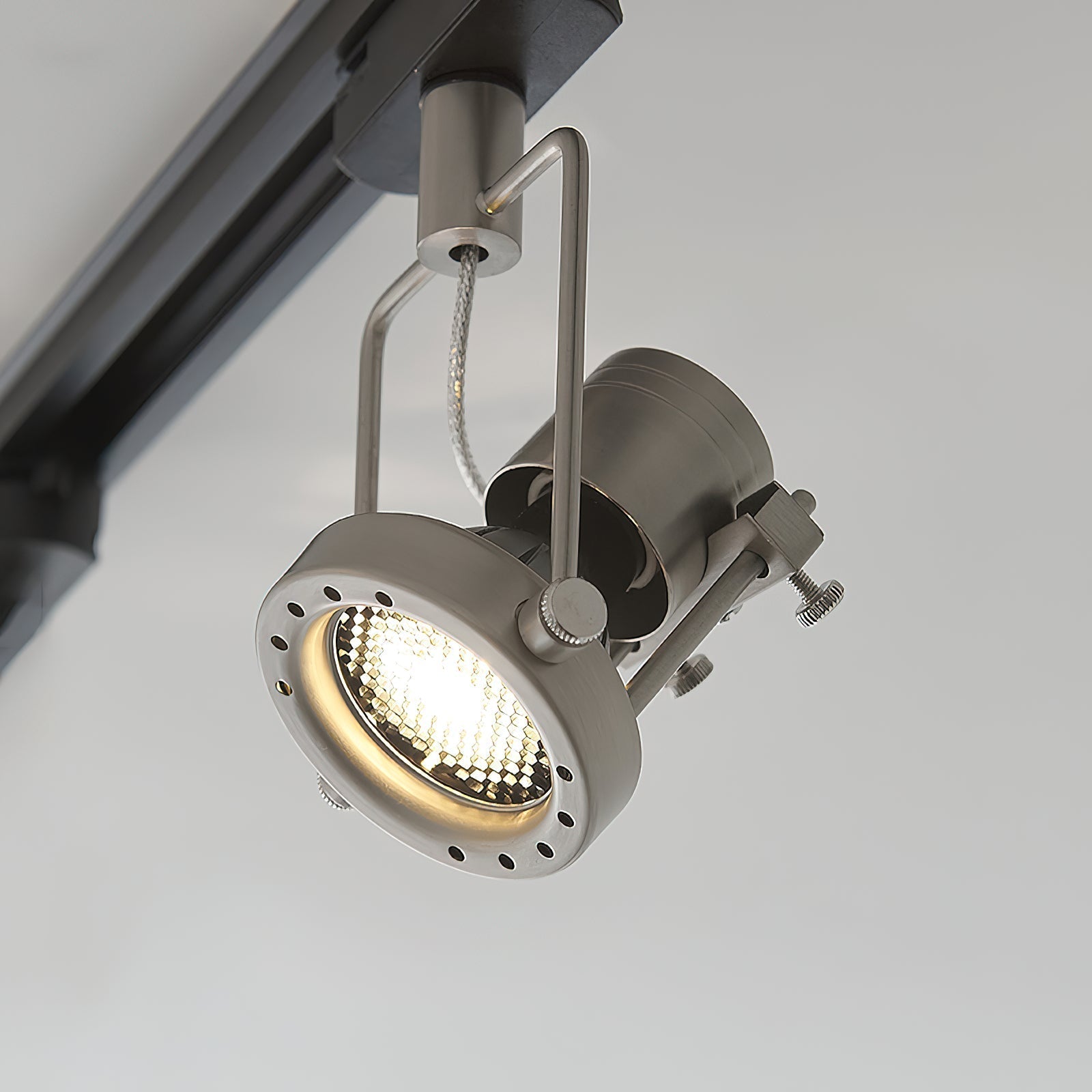Freyza | Ivelor Vintage Industrial Glass Ceiling Light – Industrial Bedroom Living Room