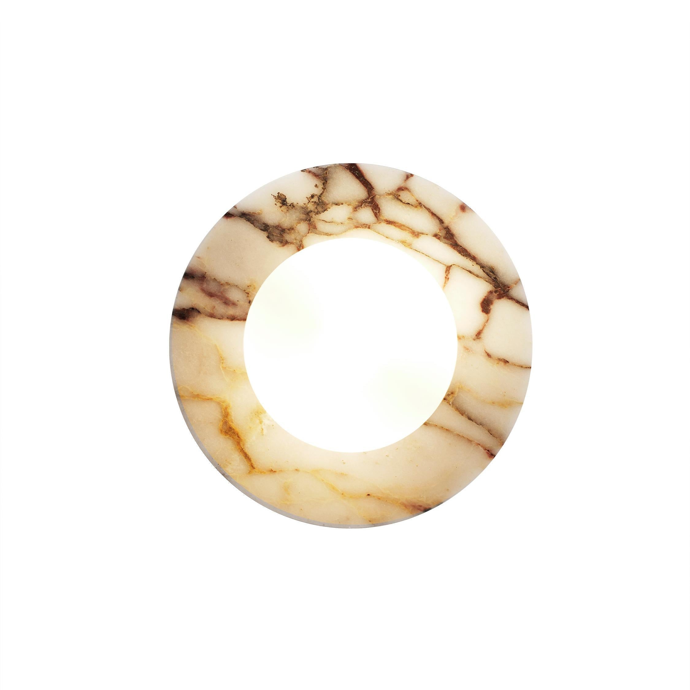 Freyza | Arthaen Marble Travertine Marble Wall Light – Bedroom Hallway