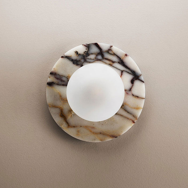 Freyza | Arthaen Marble Travertine Marble Wall Light – Bedroom Hallway