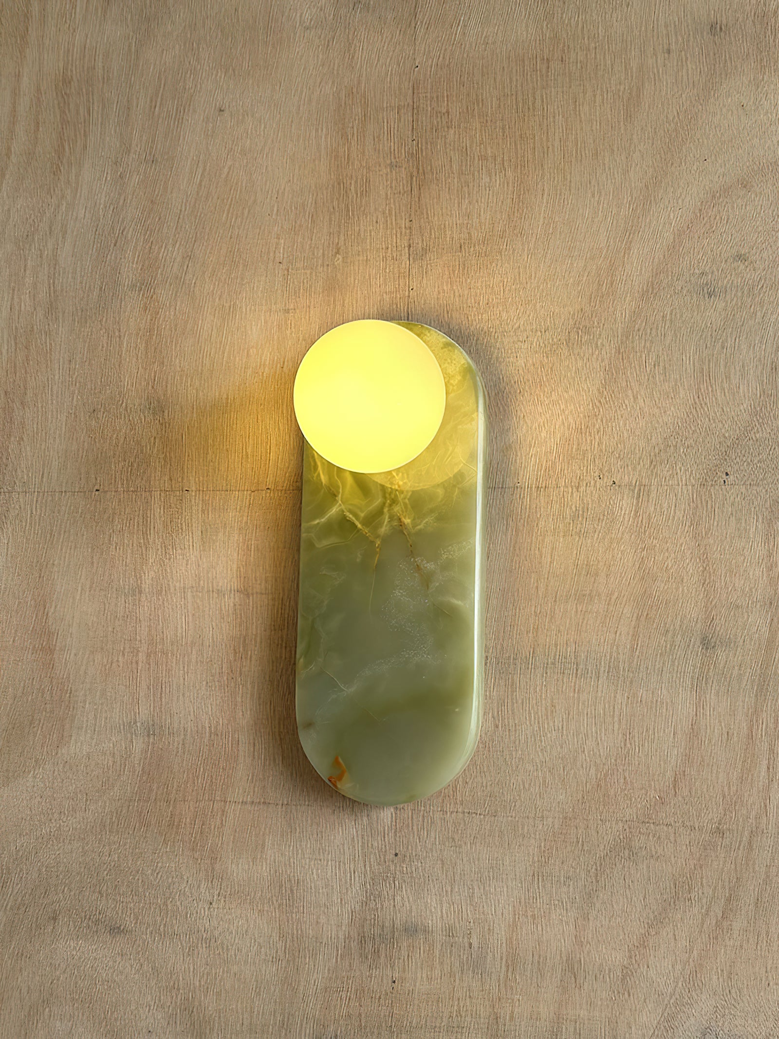 Freyza | Applique murale en marbre jade Syraeia – chambre, couloir