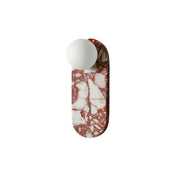 Freyza | Olnoreth Nordic Art Glass Marble Wall Light – Nordic Bedroom Hallway