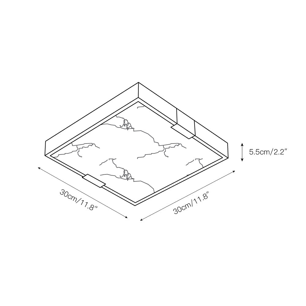 Freyza | Uphaara Alabaster Ceiling Ceiling Light – Bedroom Living Room
