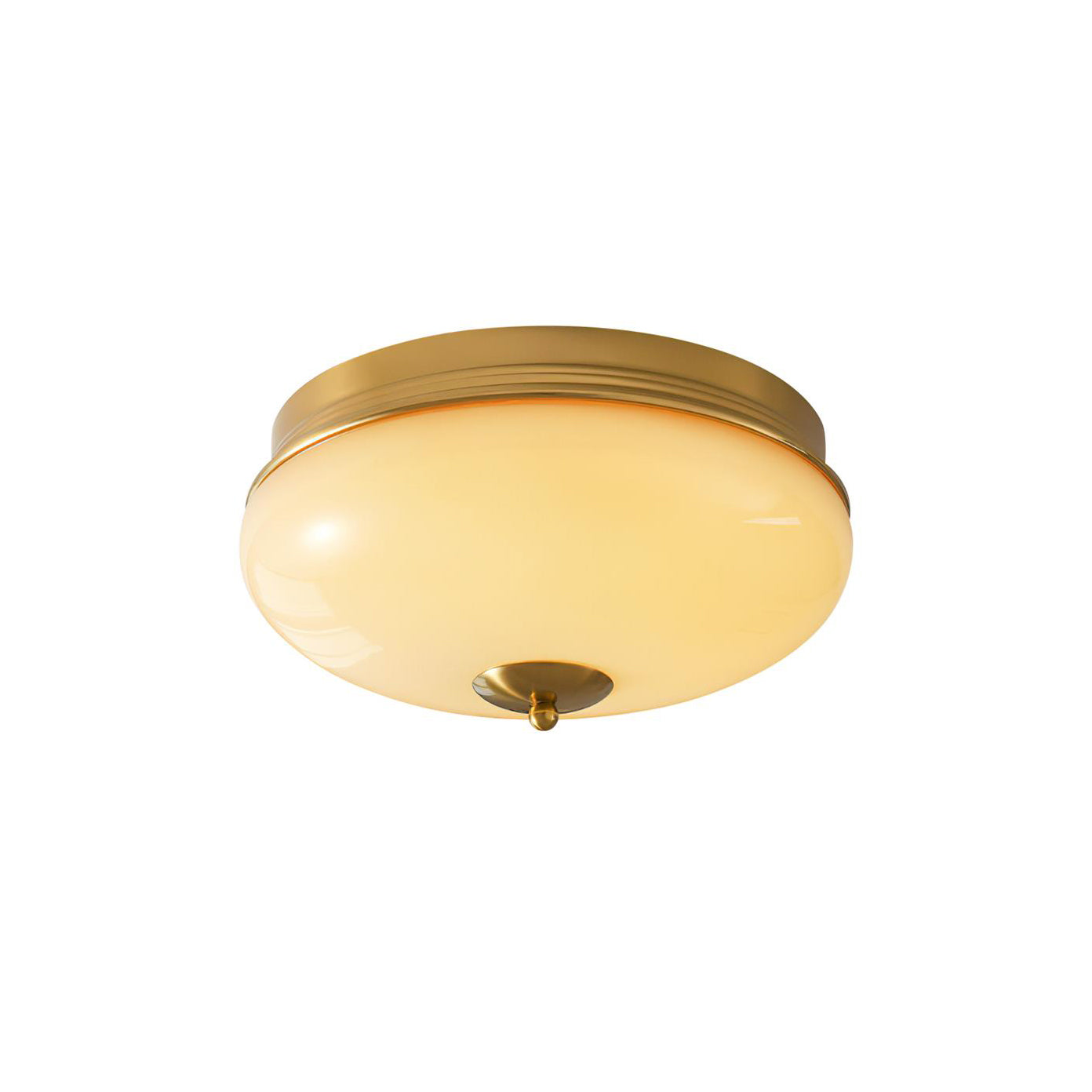 Freyza | Vatalisra Round Glass Glass Ceiling Light – Bedroom Living Room