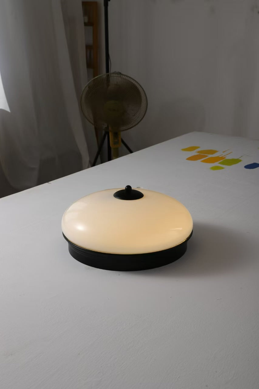 Freyza | Vatalisra Round Glass Glass Ceiling Light – Bedroom Living Room