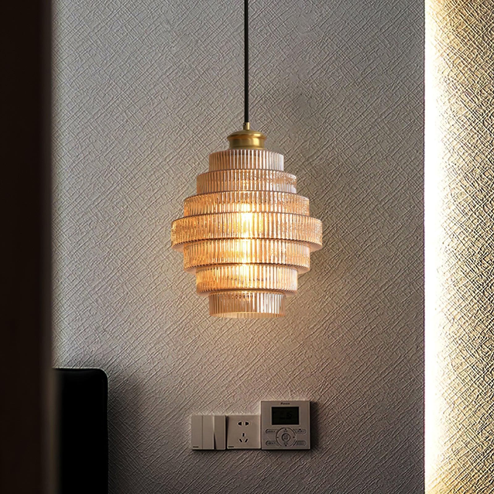 Suspension en verre Freyza | Amara – Luminaire suspendu en verre pour cuisine et salle à manger