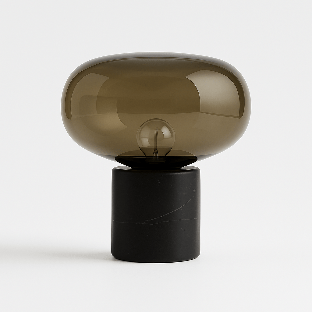 Lueur | Elegant Marble and Glass Table Lamp for Modern Interiors 0