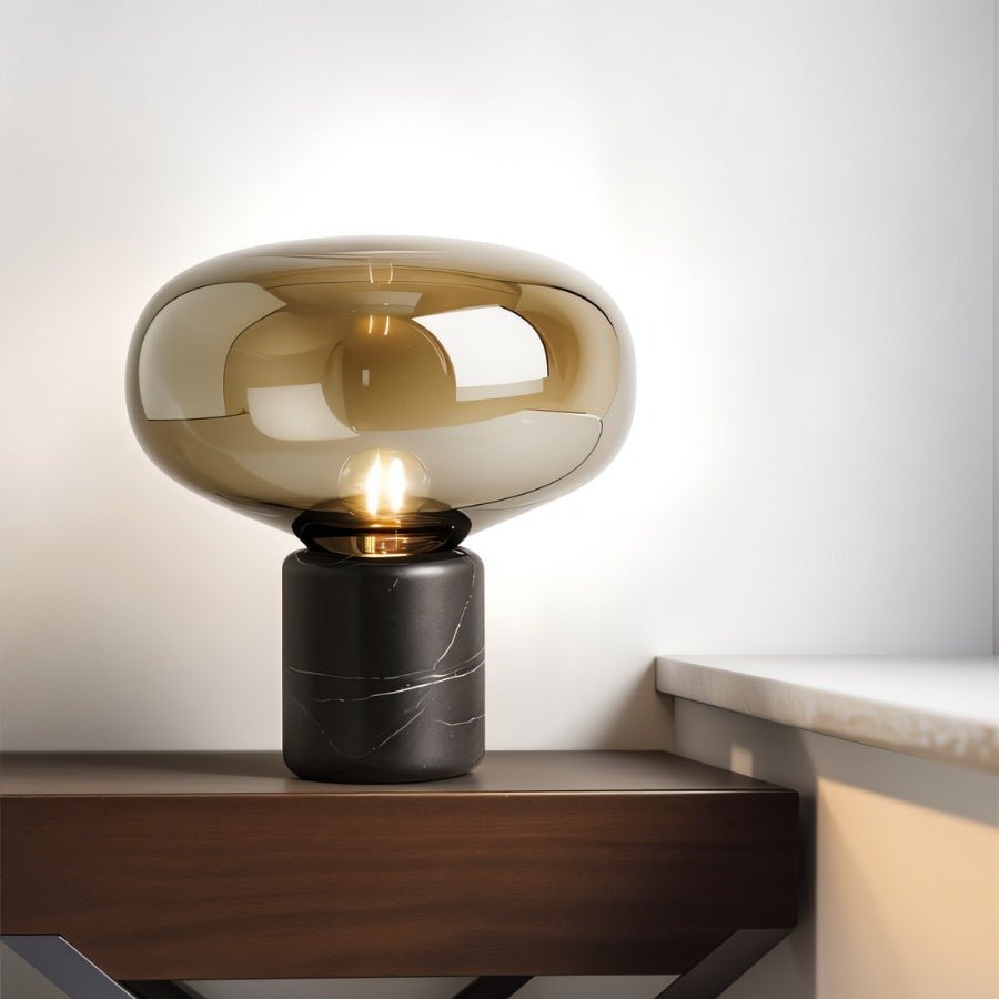 Lueur | Elegant Marble and Glass Table Lamp for Modern Interiors 2