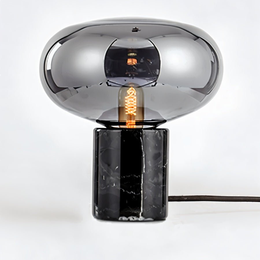 Lueur | Elegant Marble and Glass Table Lamp for Modern Interiors 8