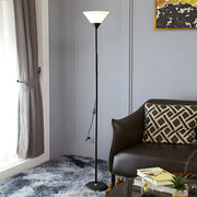 Lumenova | Modern Adjustable Black Floor Lamp with Sidelight 0