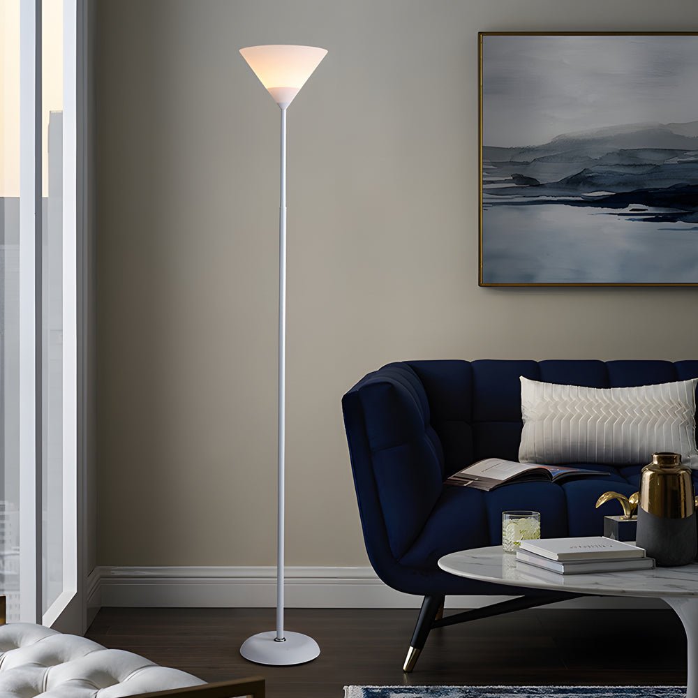 Lumenova | Modern Adjustable Black Floor Lamp with Sidelight 2