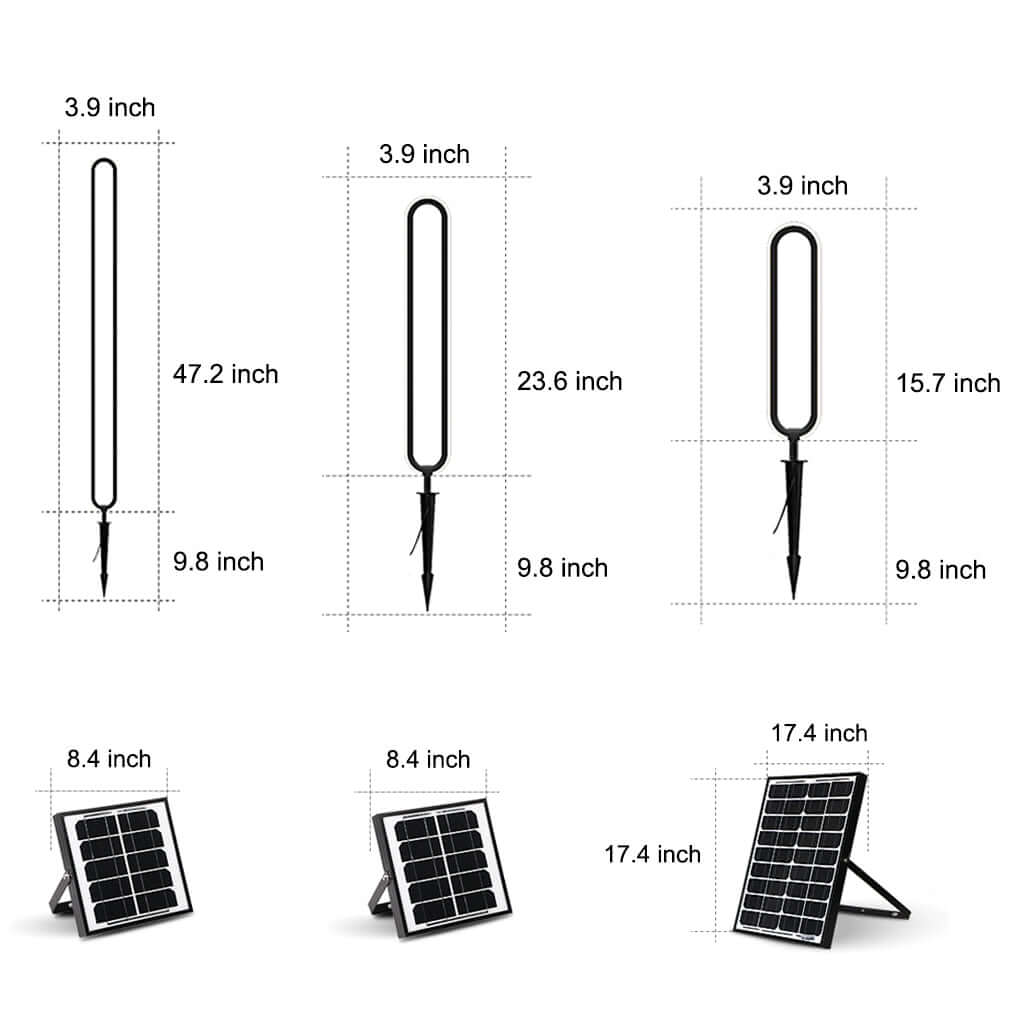 Lumenova | Modern Elegant Solar Garden Lights for Outdoor Spaces 7