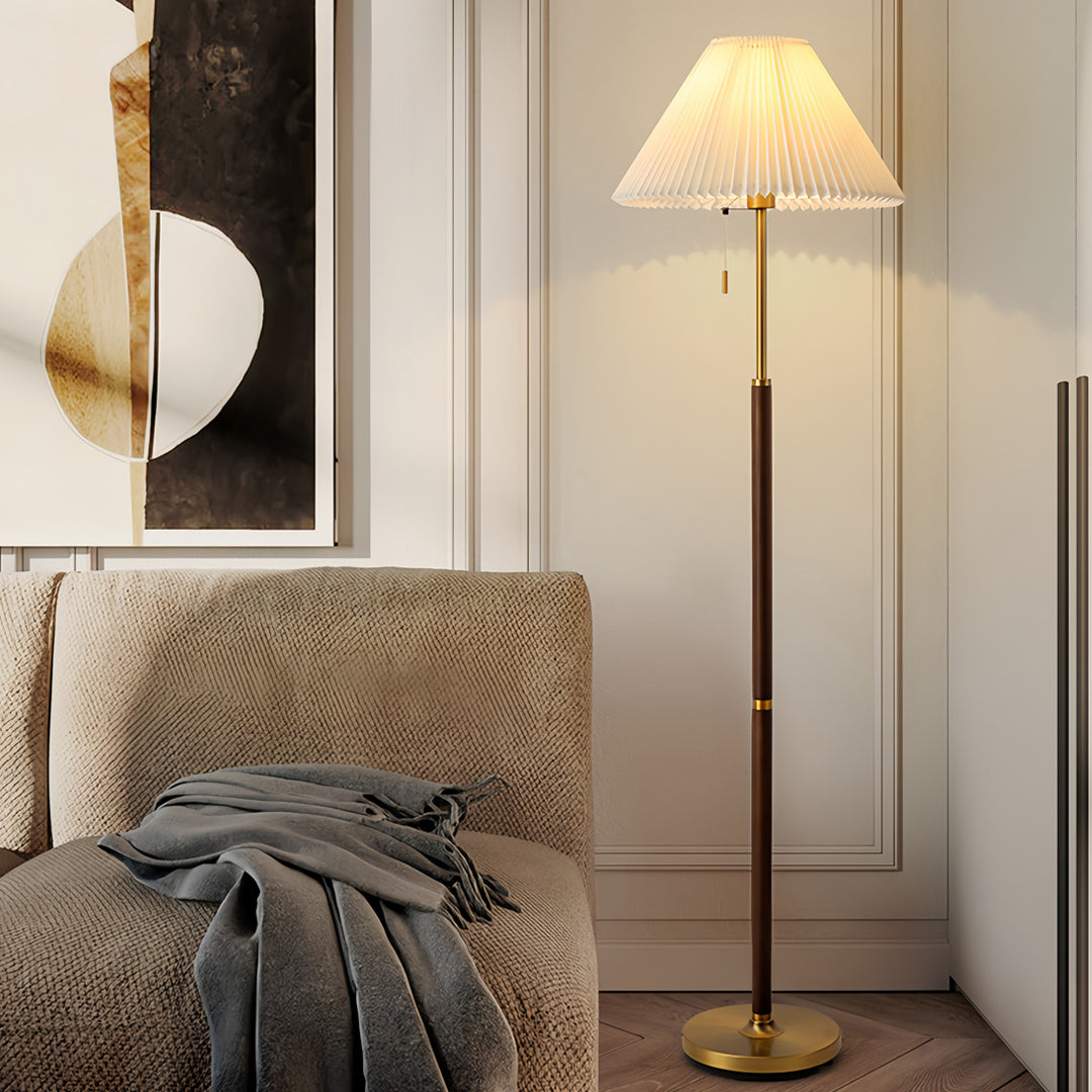 LumiWood | Modern Elegant Dimmable Floor Lamp for Living Room 0