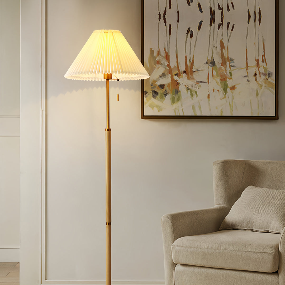LumiWood | Modern Elegant Dimmable Floor Lamp for Living Room 4