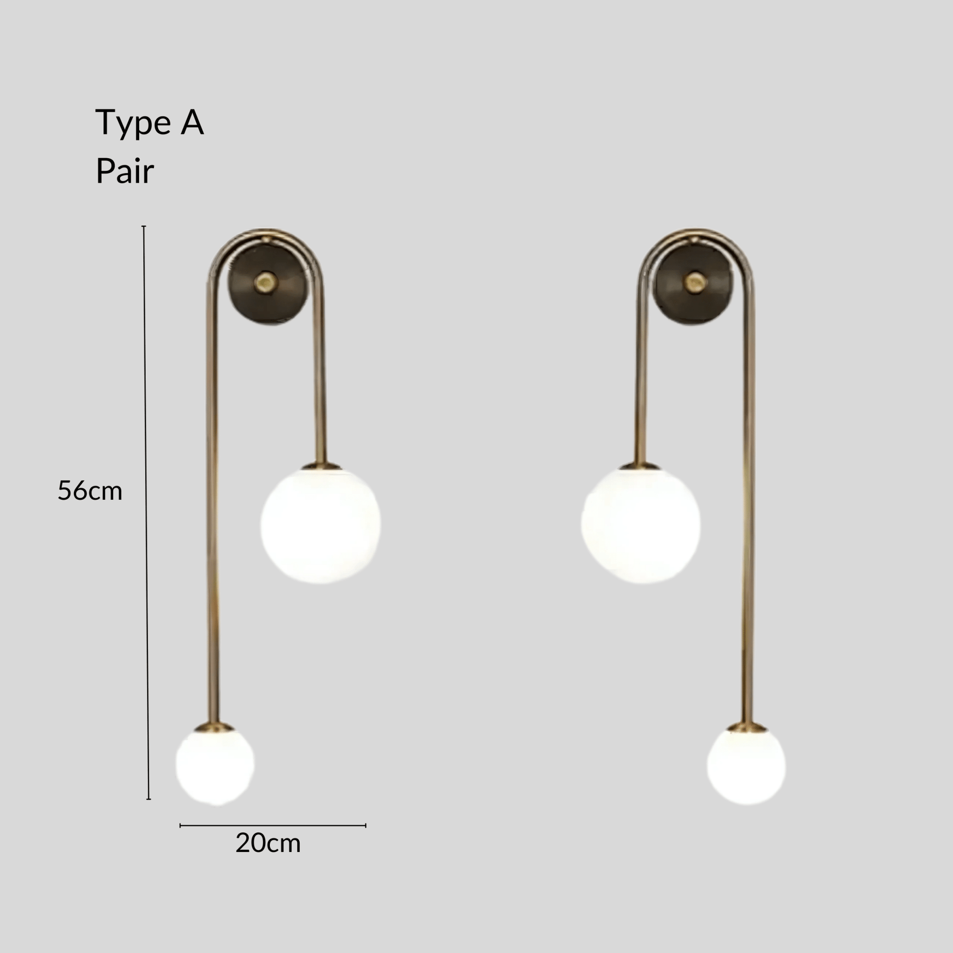 LuminaBrass | Elegant Sculptural Minimalist Wall Light Fixture 13