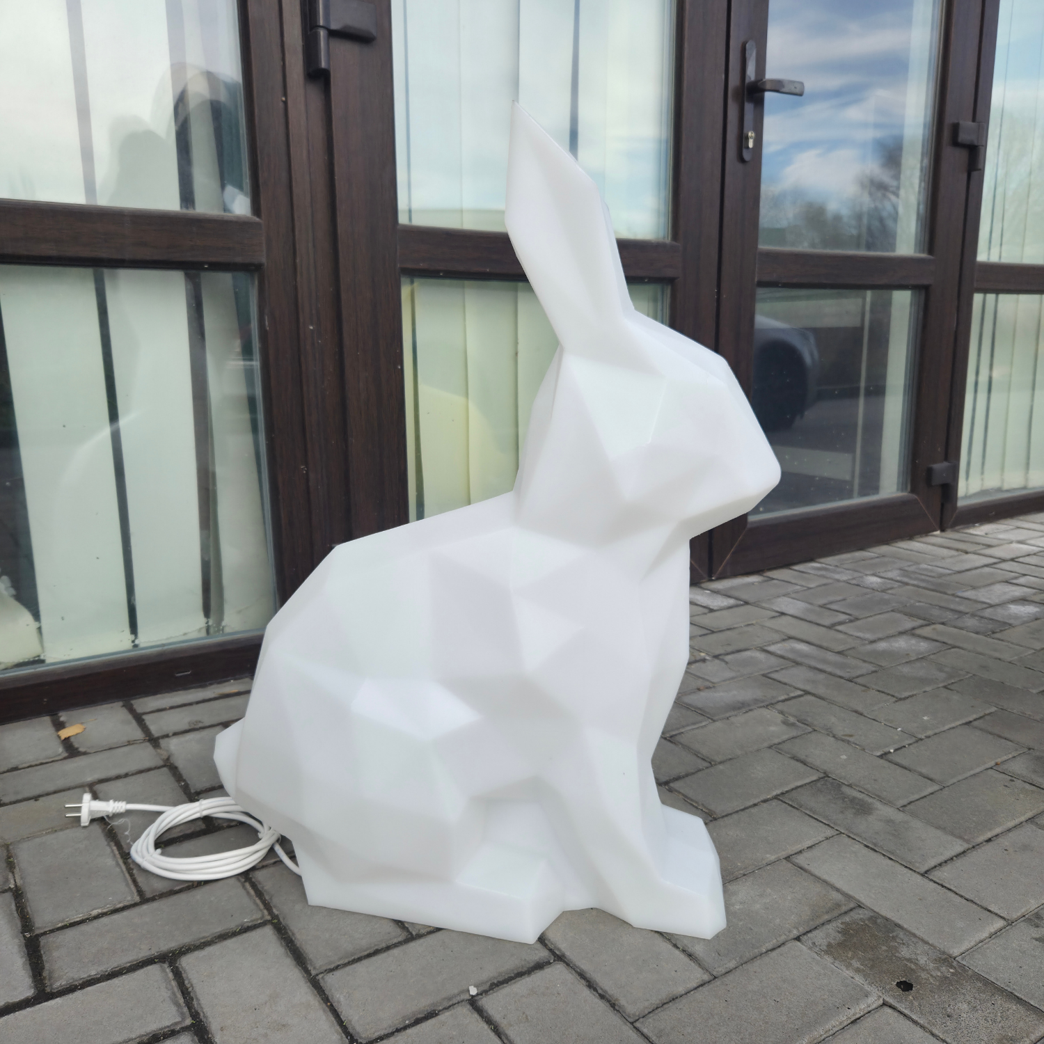 LuminaraBunny | Customizable Colorful LED Garden Statue Ornaments 10