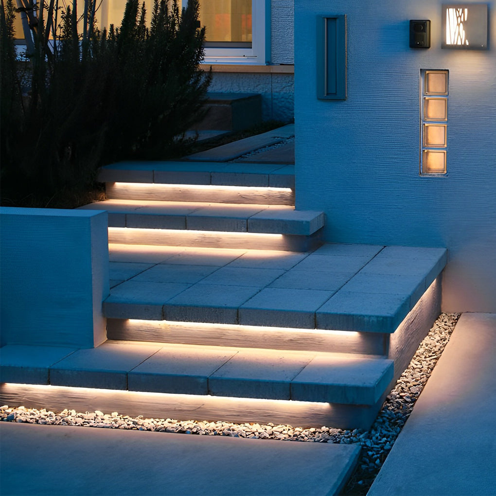 LuminaraFlex | Versatile Waterproof Outdoor LED Step Light Strips 4