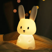 LuminaraGlow | Charming Touch LED Night Light Wall Clock for Kids 0