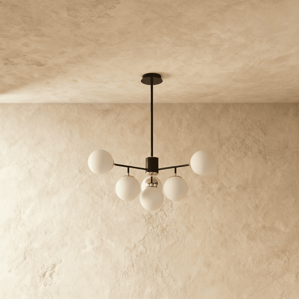 Freyza - LuminaraGlow | Elegant Modern Iron Glass Dining Room Chandelier Light