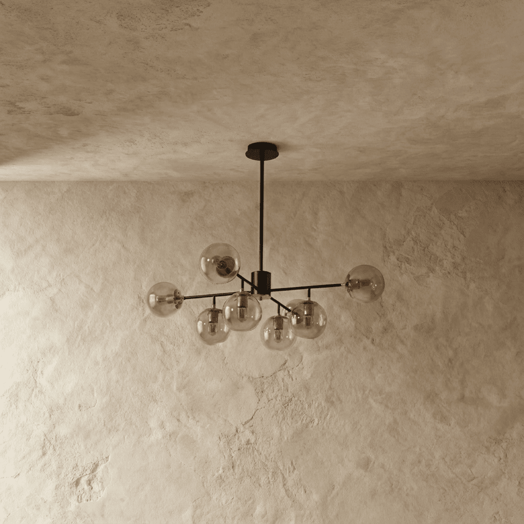 Freyza - LuminaraGlow | Elegant Modern Iron Glass Dining Room Chandelier Light