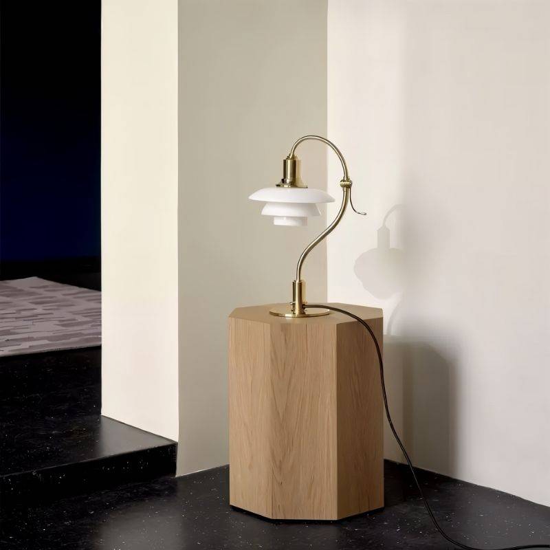 LuminaraGlow | Elegant Modern Table Lamp for Bedside or Desk Use 3