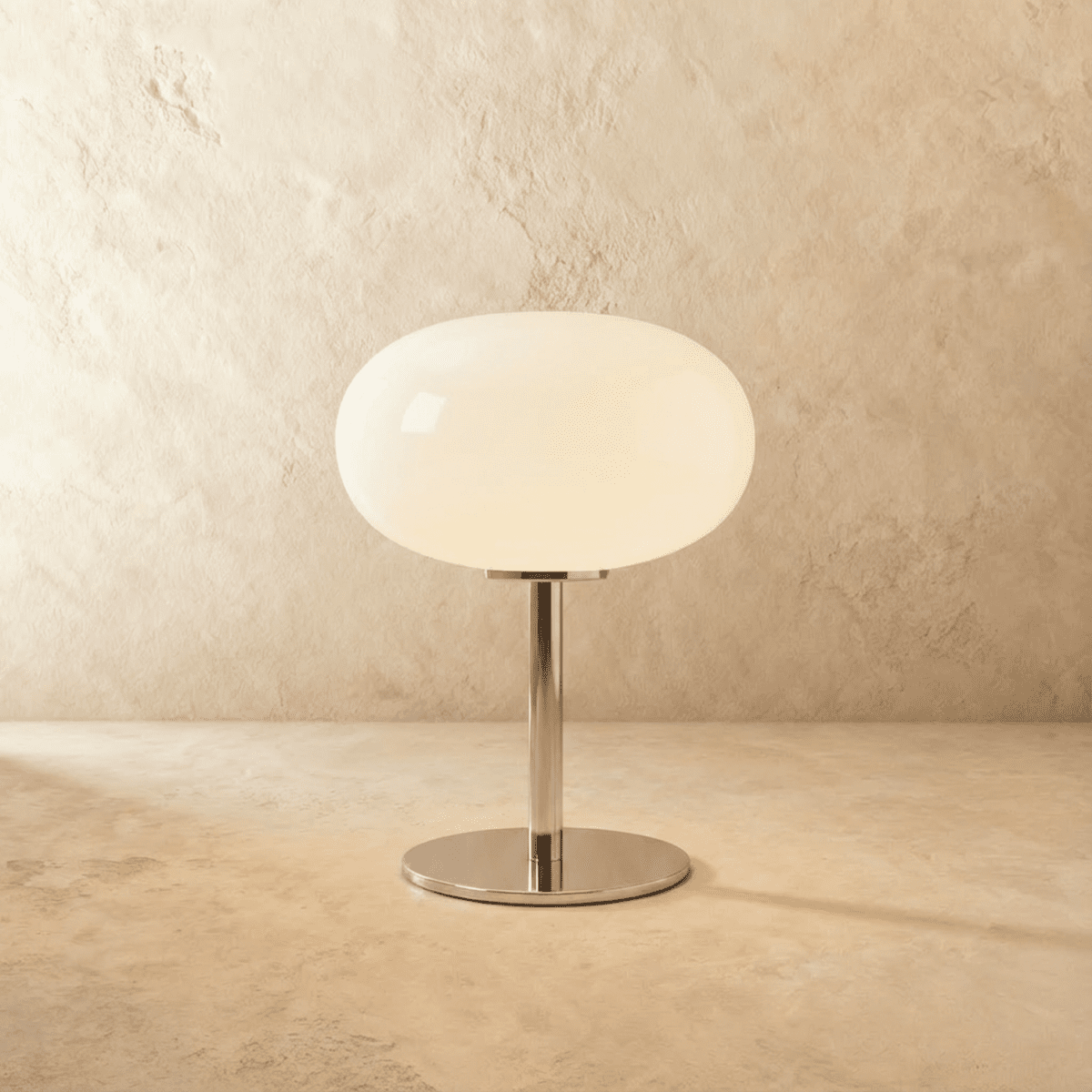 LuminaraGlow | Elegant Retro Glass Table Lamp for Bedroom or Desk 1