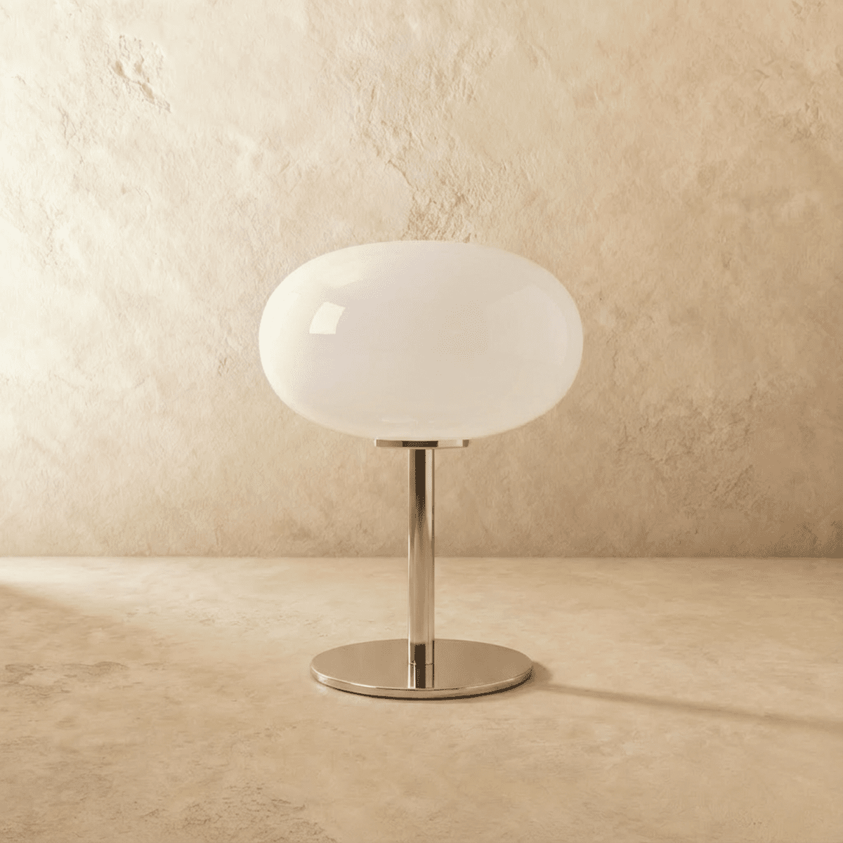 LuminaraGlow | Elegant Retro Glass Table Lamp for Bedroom or Desk 2