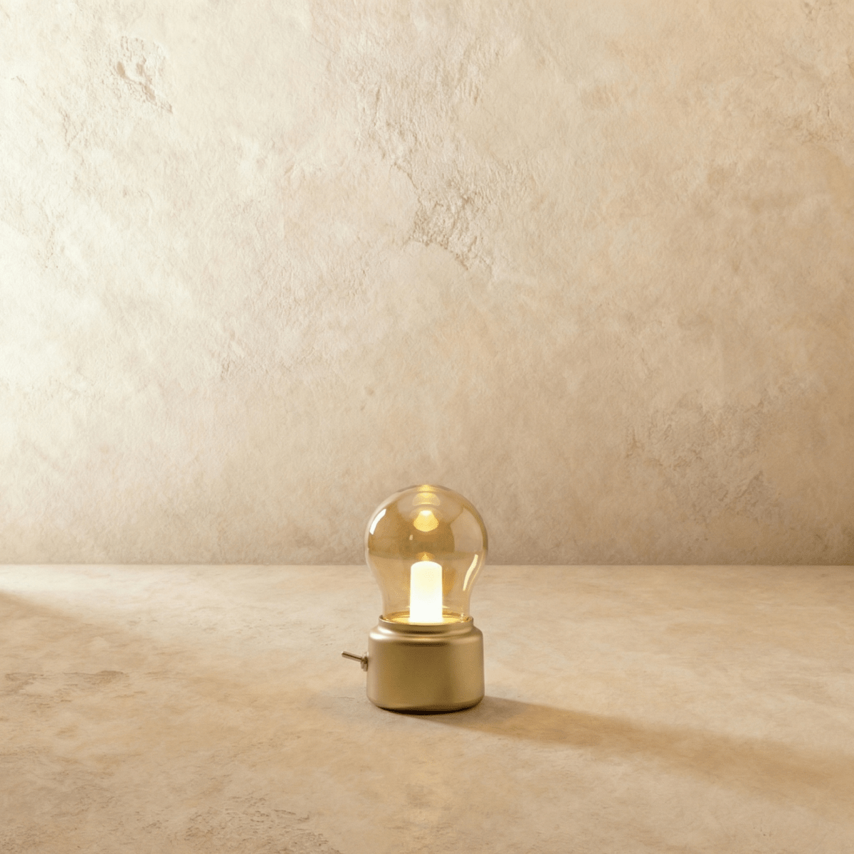 LuminaraGlow | Vintage Minimalist USB Rechargeable Table Lamp 0