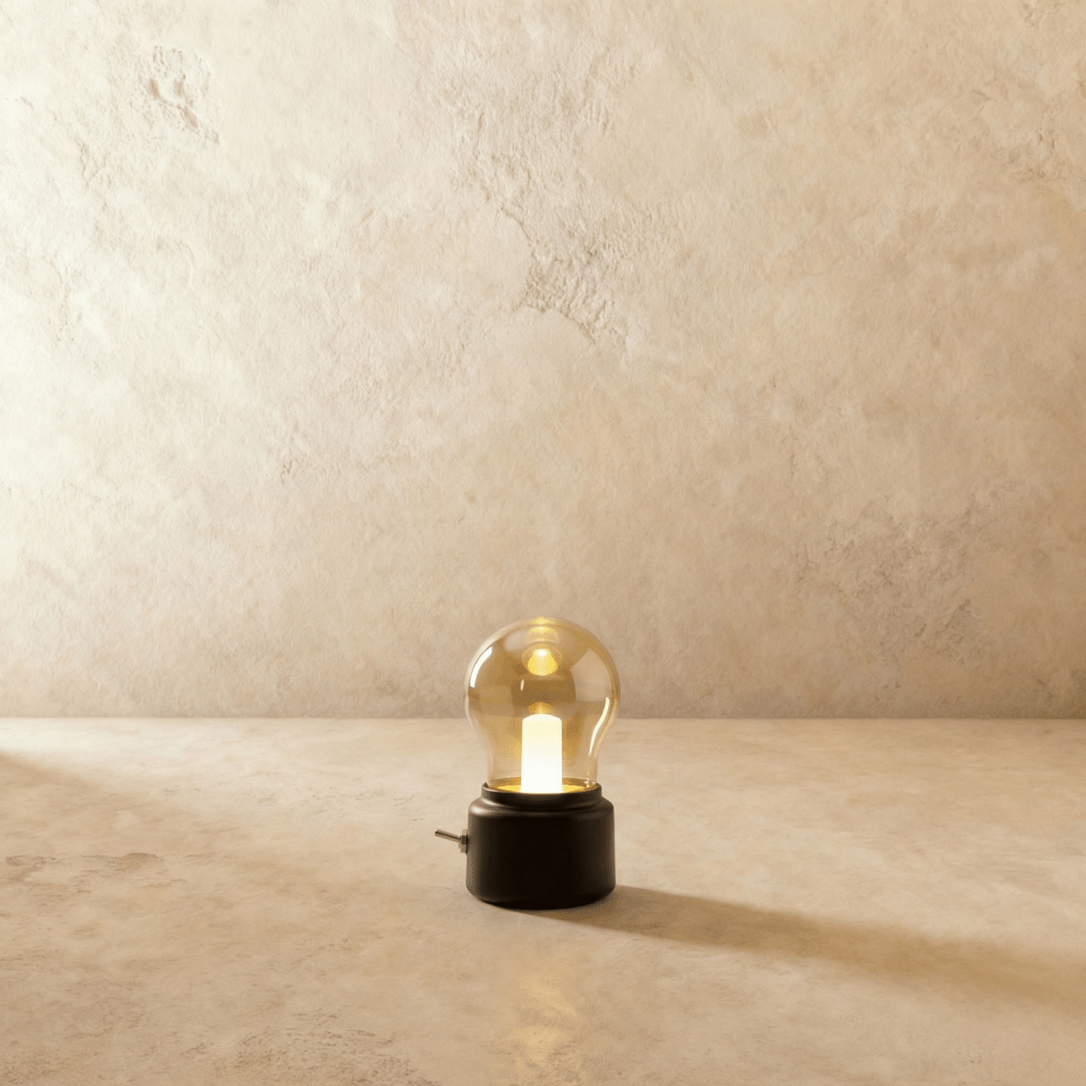 LuminaraGlow | Vintage Minimalist USB Rechargeable Table Lamp 1