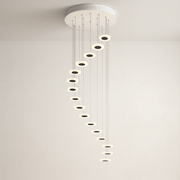 Freyza - LuminaraLight | Elegant Modern LED Dining Room Chandelier with Adjustable Height