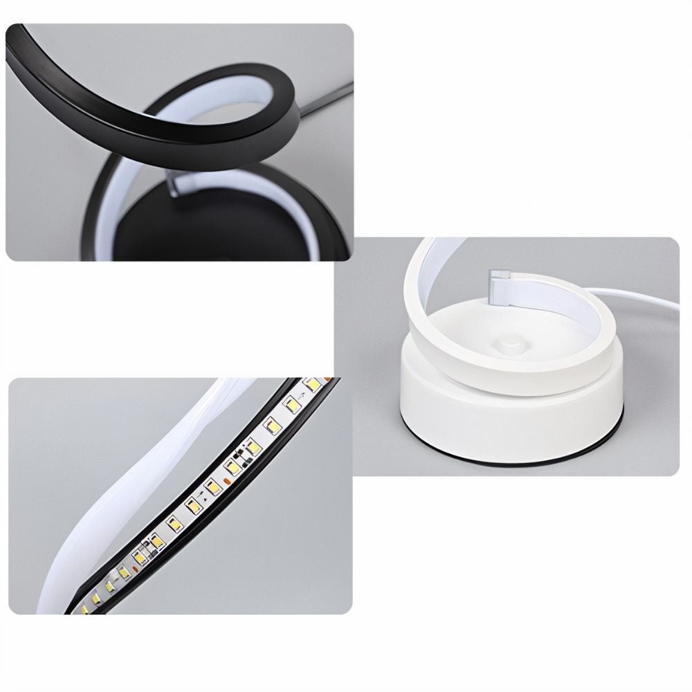 LuminaraWave | Elegant Minimalist Table Lamp for Living Room Ambiance 7