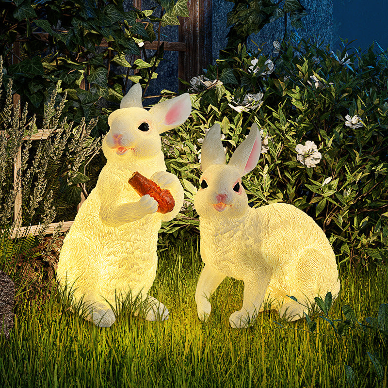 Luminara | Charming Solar Powered Outdoor Garden Rabbit Light 1