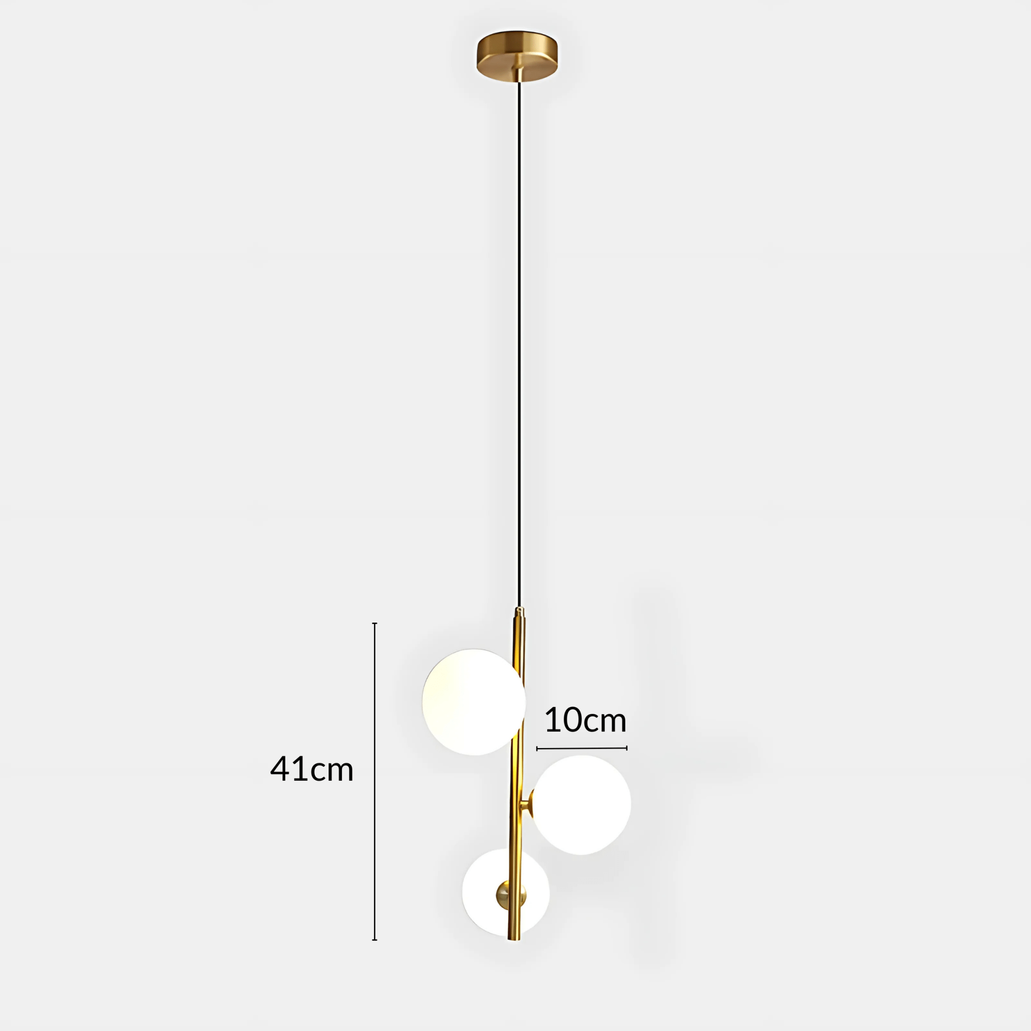 Freyza - Luminara | Elegant Black Pendant Light for Kitchen Island Lighting