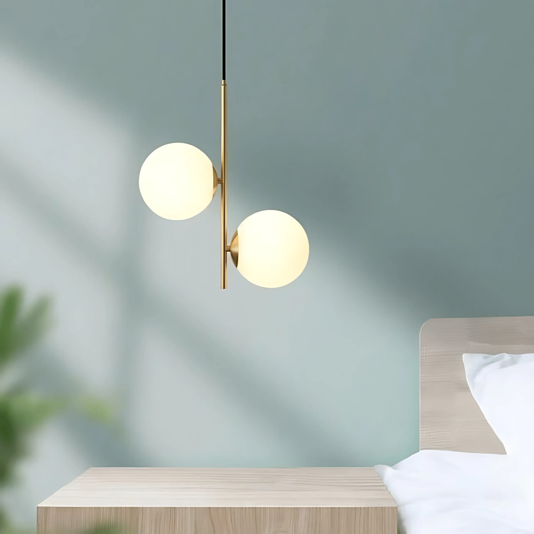 Freyza - Luminara | Elegant Black Pendant Light for Kitchen Island Lighting