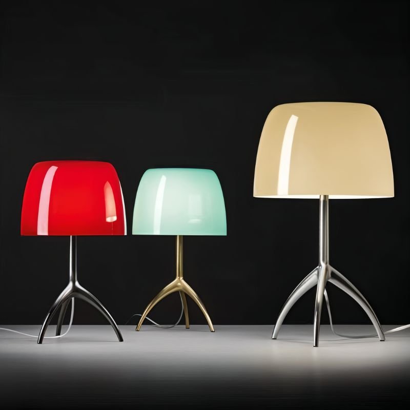 Luminara | Elegant Colorful Blown Glass Table Lamp for Bedside & Desk 3