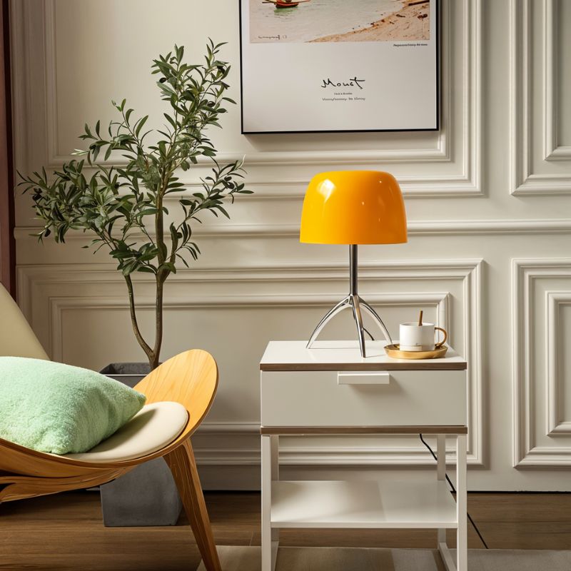 Luminara | Elegant Colorful Blown Glass Table Lamp for Bedside & Desk 4