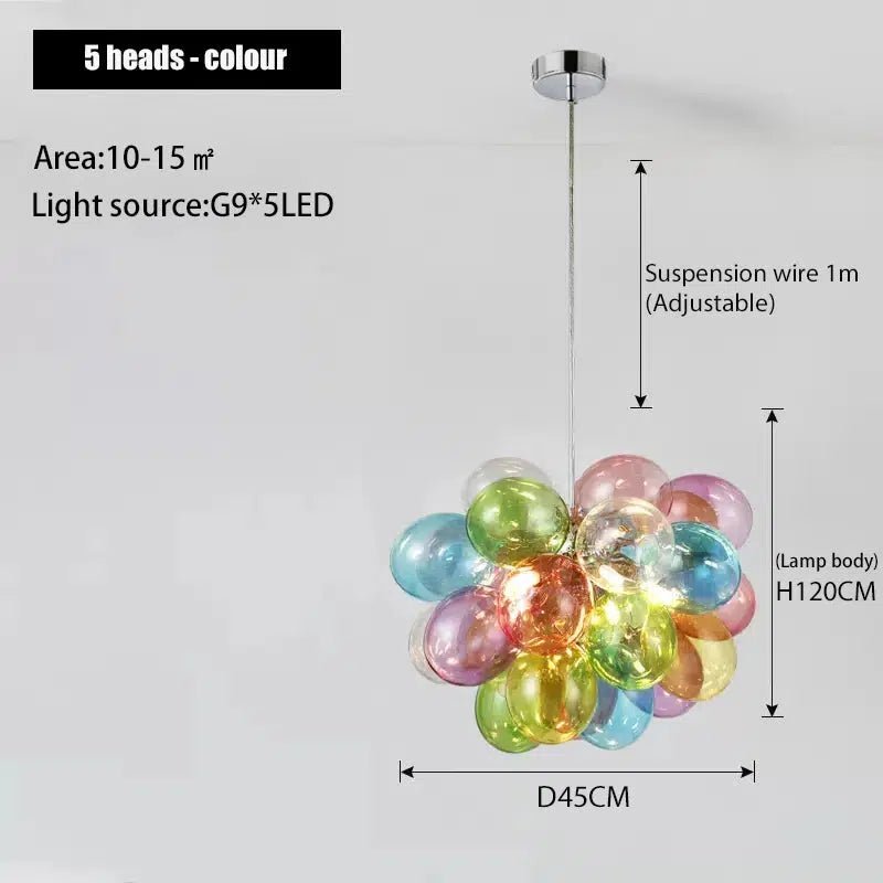 Freyza - Luminara | Elegant Glass Pendant Dining Room Chandelier Collection