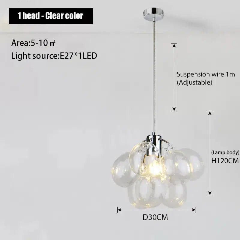 Freyza - Luminara | Elegant Glass Pendant Dining Room Chandelier Collection