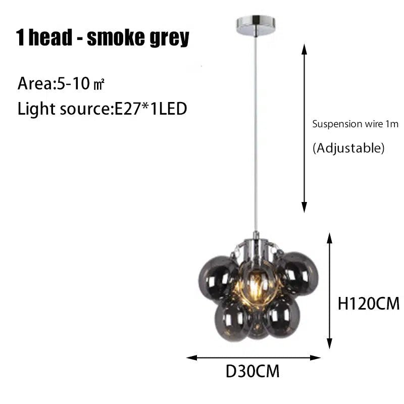 Freyza - Luminara | Elegant Glass Pendant Dining Room Chandelier Collection