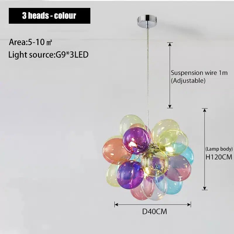 Freyza - Luminara | Elegant Glass Pendant Dining Room Chandelier Collection