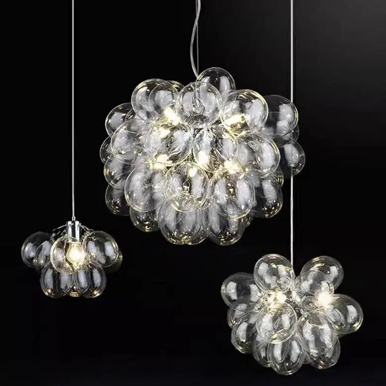 Freyza - Luminara | Elegant Glass Pendant Dining Room Chandelier Collection